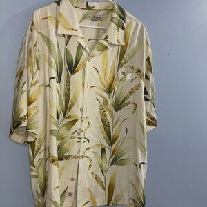 Tommy Bahamas men’s XL 100% silk top